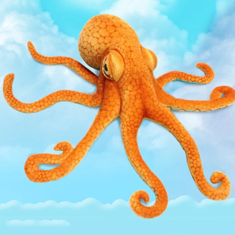 Большие реалистичные мягкие морские животные, мягкие плюшевые игрушки, осьминог, оранжевый подарок для детей, плюшевые игрушки, искусственные животные, осьминог 
Большие реалистичные мягкие морские животные, мягкие плюшевые игрушки, осьминог, оранжевый подарок для детей, плюшевые игрушки, искусственные животные, осьминог