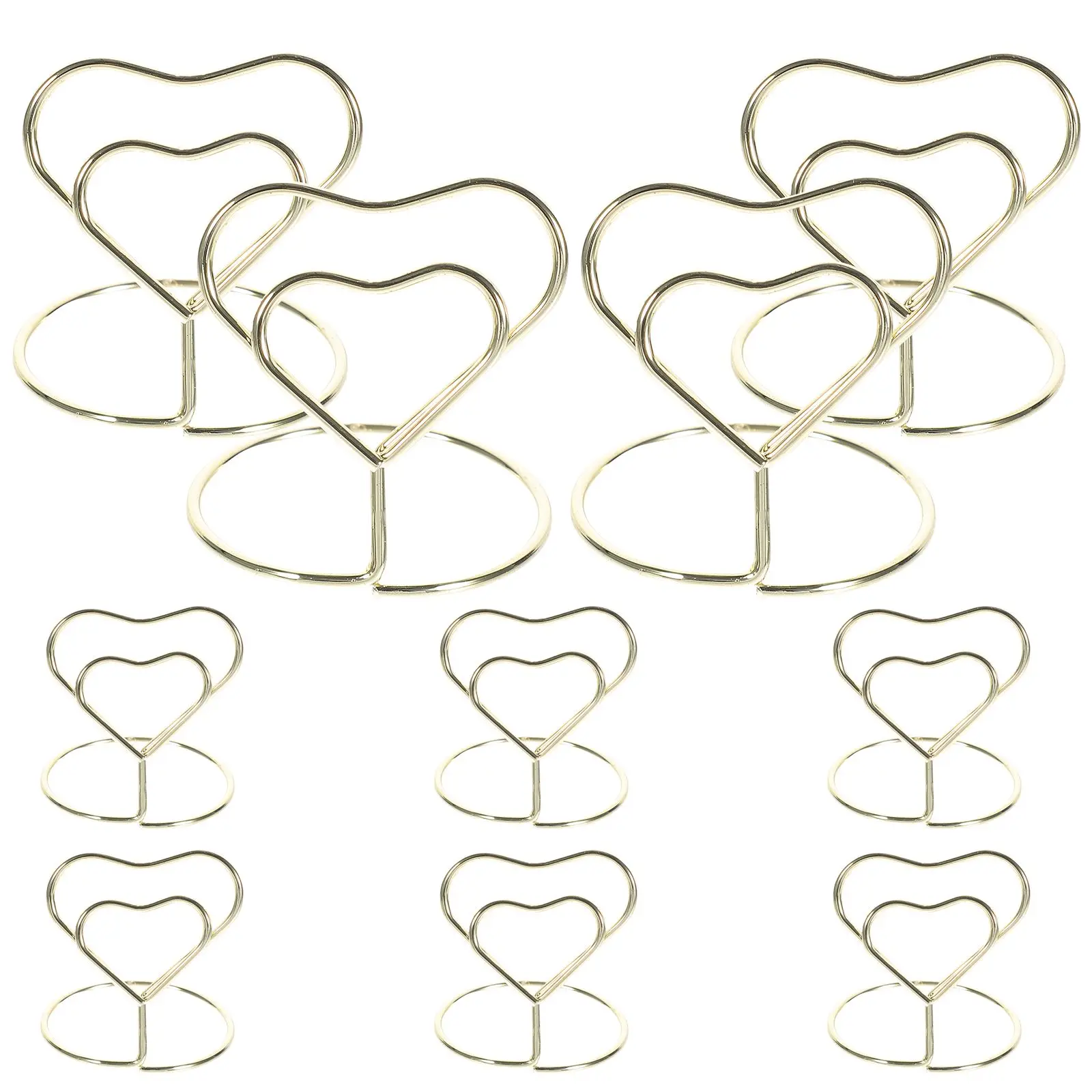 10 Pcs Desk Card Holder Elegant Spiral Base Sturdy Memo Table Number Paper Clips Reusable Wedding Birthday Graduation Baby
10 Pcs Desk Card Holder Elegant Spiral Base Sturdy Memo Table Number Paper Clips Reusable Wedding Birthday Graduation Baby