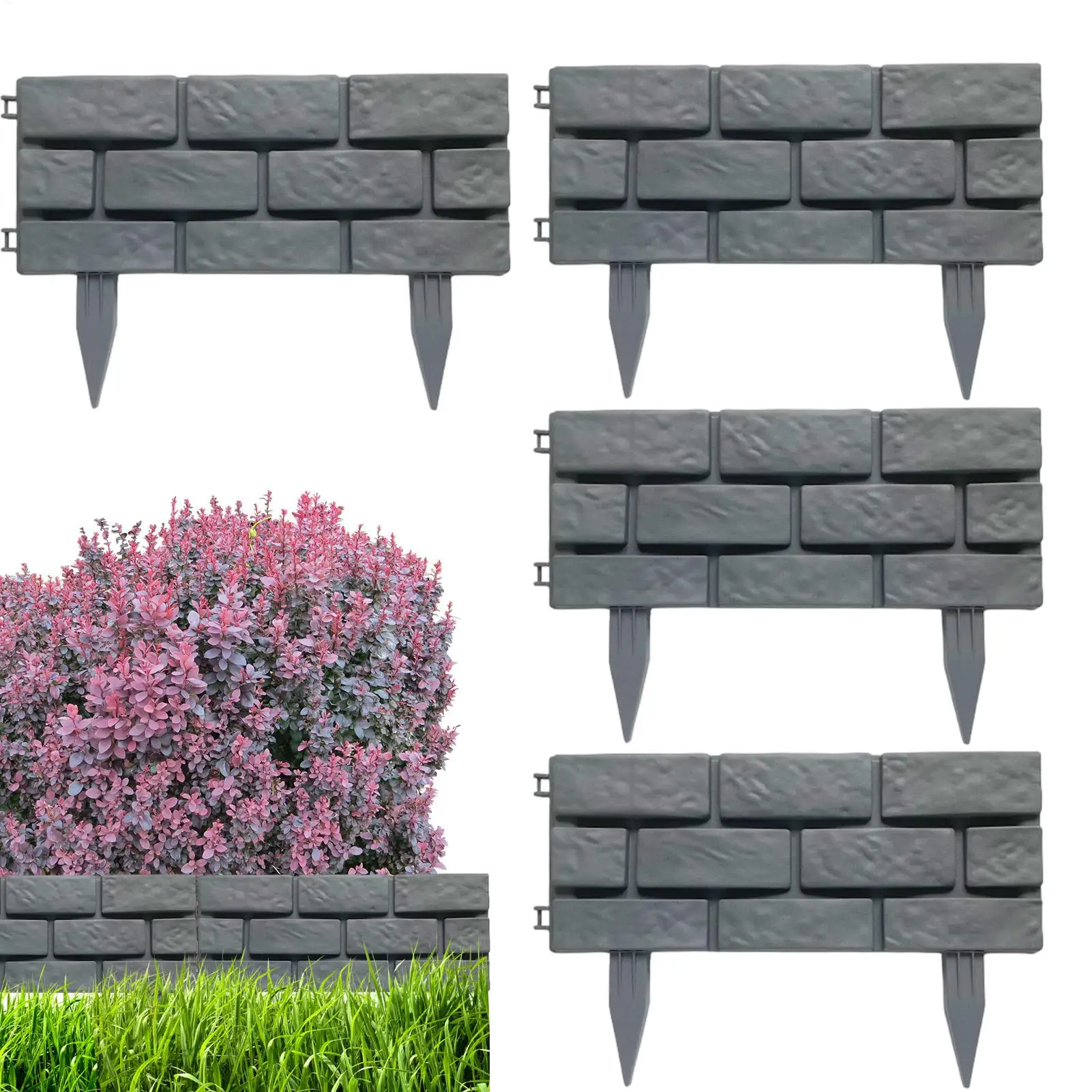 4Pcs Folding Fence Imitation Stone Garden Barrier Outdoor Lawn Decoration Easy Assembly Durable Splicing Fence for Garden Yard
4Pcs Folding Fence Imitation Stone Garden Barrier Outdoor Lawn Decoration Easy Assembly Durable Splicing Fence for Garden Yard