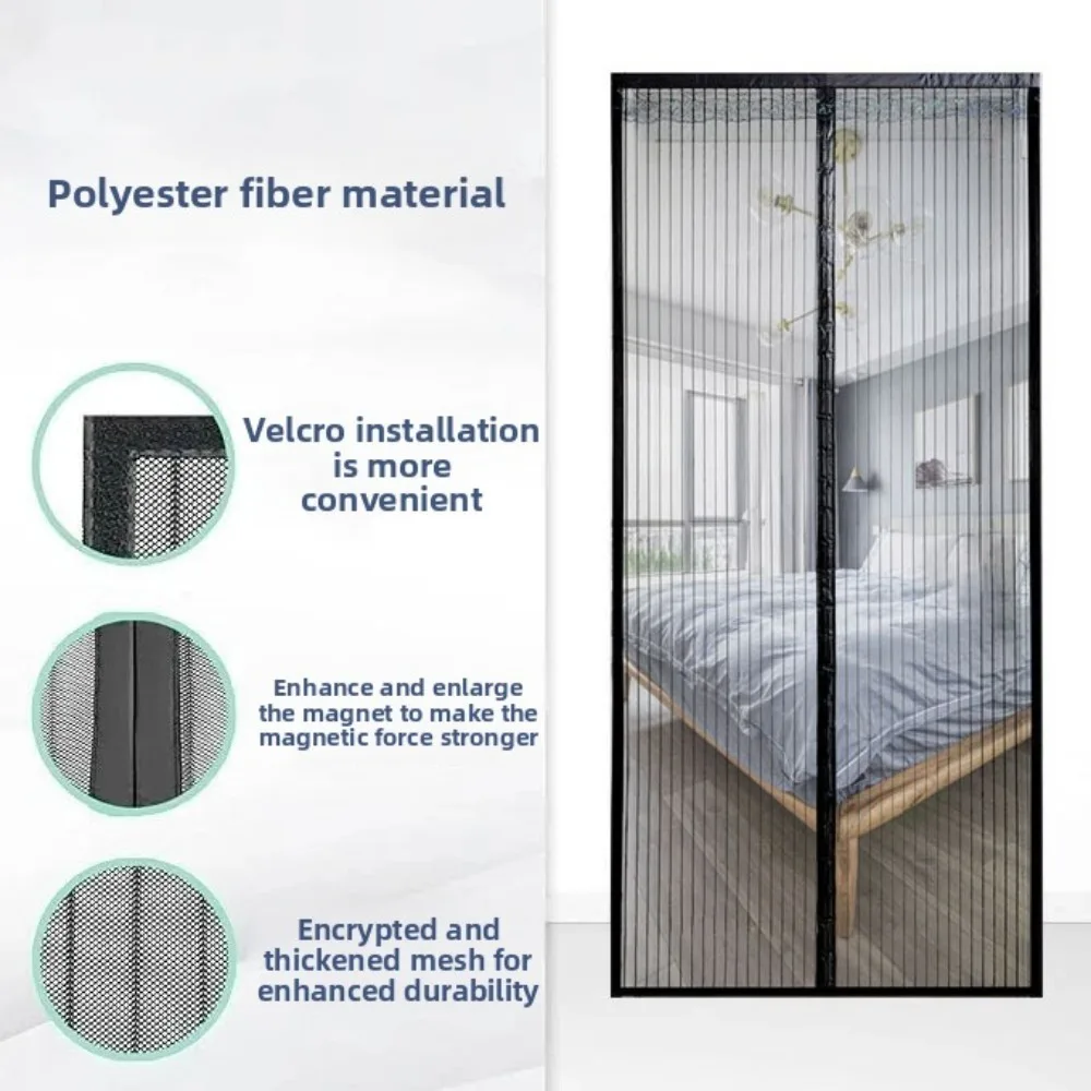 Magnetic Insect Protections Screen Anti Bug Mosquito Net Curtain Practical Accessory for Household Door Window Garden Patio
Magnetic Insect Protections Screen Anti Bug Mosquito Net Curtain Practical Accessory for Household Door Window Garden Patio