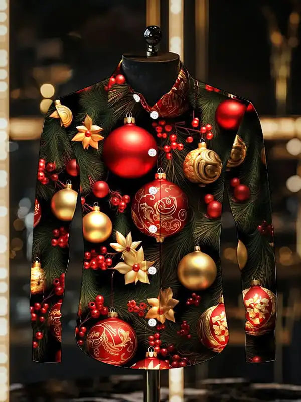 2024 Рождественская тема, мужские повседневные рубашки с длинными рукавами с 3D принтом, модные мужские классические рубашки, весенне-осенняя одежда для стариков
2024 Рождественская тема, мужские повседневные рубашки с длинными рукавами с 3D принтом, модные мужские классические рубашки, весенне-осенняя одежда для стариков
