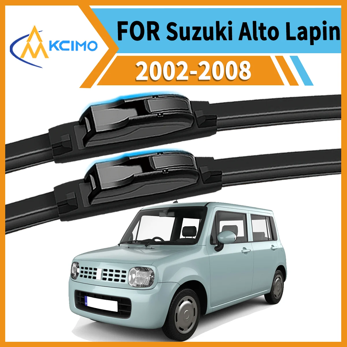 2-Pack All-Weather Wiper Blades For Suzuki Alto Lapin HE21S 2002-2008 Durable Rubber Clear Vision Enhanced Driving Safety
2-Pack All-Weather Wiper Blades For Suzuki Alto Lapin HE21S 2002-2008 Durable Rubber Clear Vision Enhanced Driving Safety