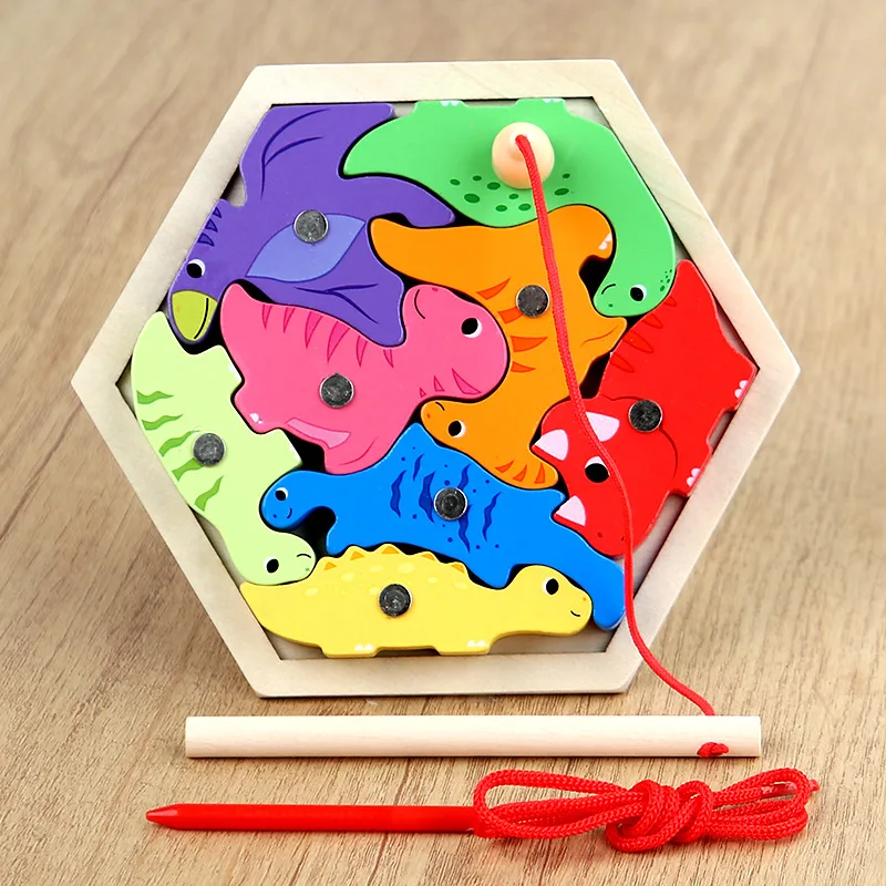 Baby Toys Fishing Puzzle Wooden Toy Children's Puzzle Early Education Animal Matching Board Toy 3D
Baby Toys Fishing Puzzle Wooden Toy Children's Puzzle Early Education Animal Matching Board Toy 3D