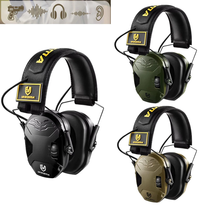 Tactical Electronic Shooting Earmuff Protection Electronic Anti-noise Sound Amplification Hunting Hearing Protect
Tactical Electronic Shooting Earmuff Protection Electronic Anti-noise Sound Amplification Hunting Hearing Protect