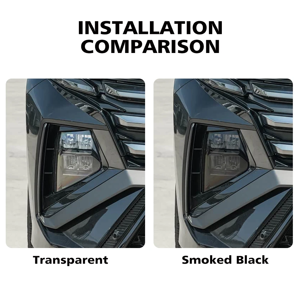 Pre-Cut TPU Headlight PPF For Hyundai Tucson 2024-2026 Smoke Black High Gloss Anti-Scratch Protective Vinyl Wrap Cover Film Kit
Pre-Cut TPU Headlight PPF For Hyundai Tucson 2024-2026 Smoke Black High Gloss Anti-Scratch Protective Vinyl Wrap Cover Film Kit