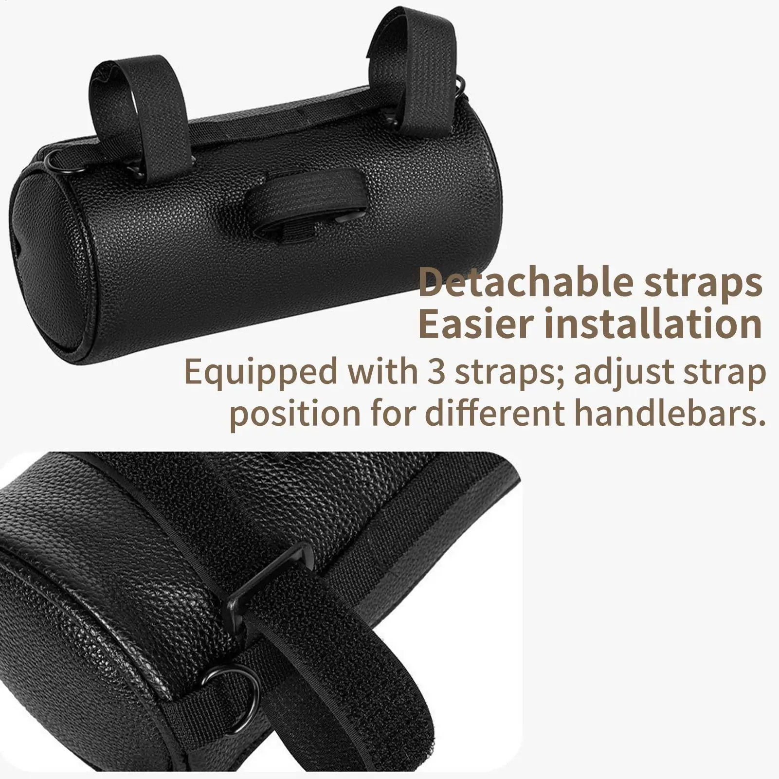 Handlebar Bag PU Leather Waterproof Portable Cycling Shoulder Bag Roll Pouch For Men Women Mountain Road Travel Biking Riding
Handlebar Bag PU Leather Waterproof Portable Cycling Shoulder Bag Roll Pouch For Men Women Mountain Road Travel Biking Riding