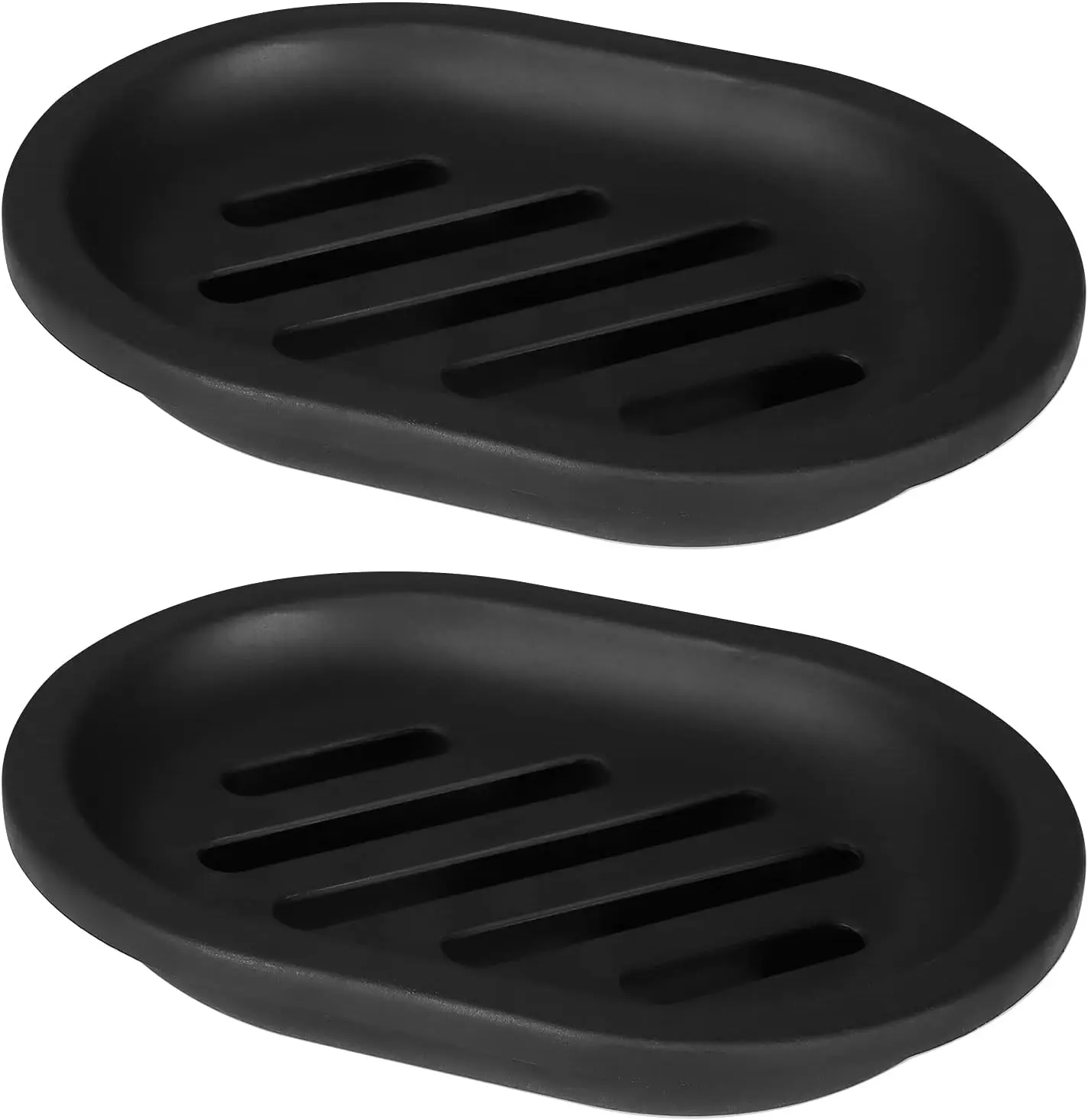2-Pack Soap Dish for Shower, Drip Tray Keeps Soap Dry, Easy Clean Plastic
2-Pack Soap Dish for Shower, Drip Tray Keeps Soap Dry, Easy Clean Plastic