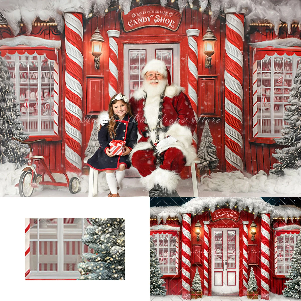 Santa Claus Lane Candy Shop Backgrounds Kids Adult Photography Props Child Baby Decors Christmas Snowhouse Photo Studio Backdrop
Santa Claus Lane Candy Shop Backgrounds Kids Adult Photography Props Child Baby Decors Christmas Snowhouse Photo Studio Backdrop