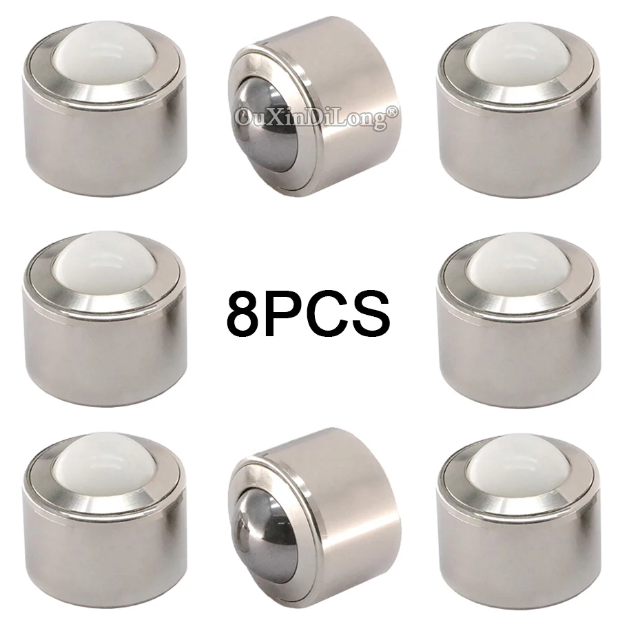 8PCS Precision Conveying Universal Ball Transfer Unit Ball Bearing Bull Eye Wheels Industrial Machinery Conveyor Rollers Sliders
8PCS Precision Conveying Universal Ball Transfer Unit Ball Bearing Bull Eye Wheels Industrial Machinery Conveyor Rollers Sliders