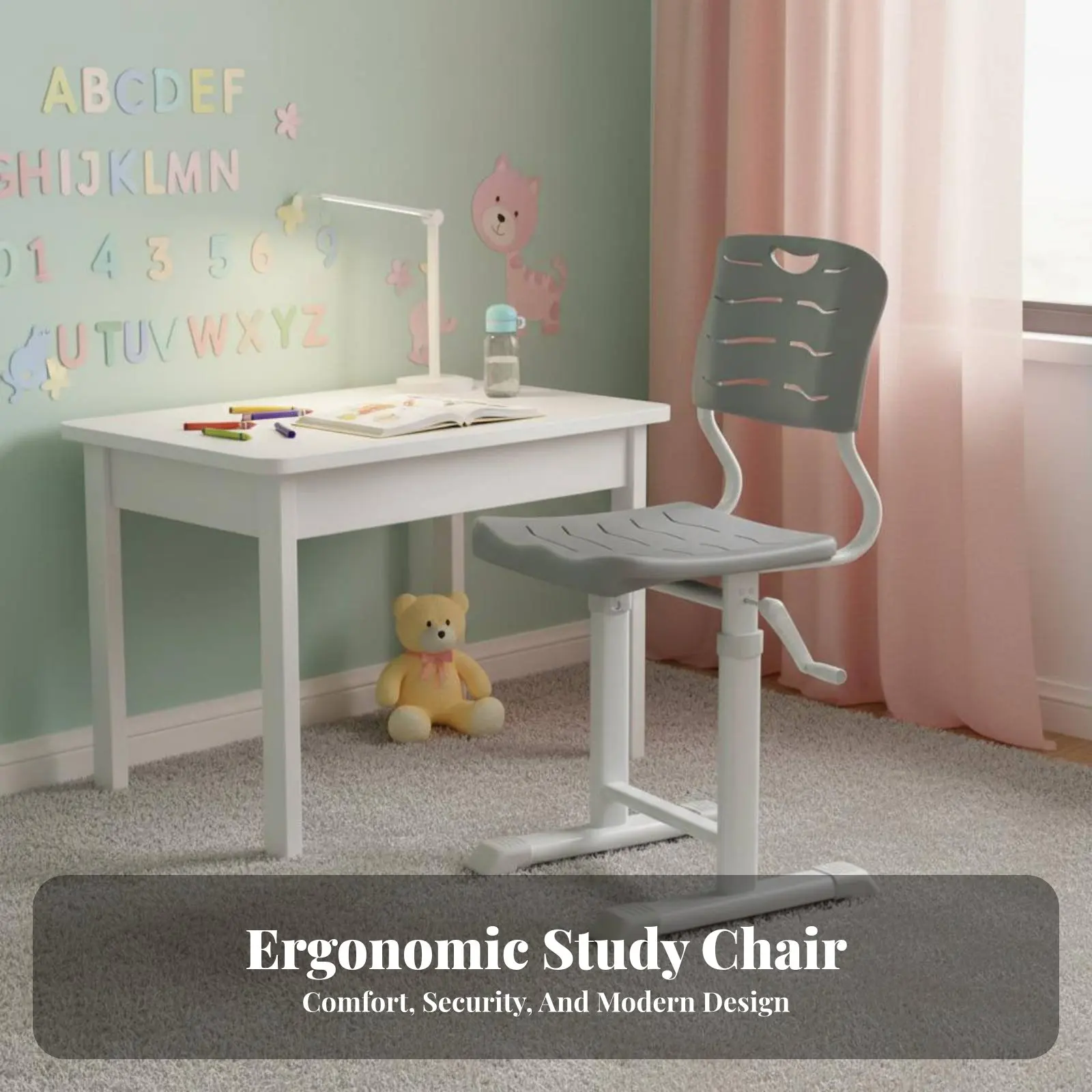 Ergonomic Splitspinerest Chair Height Adjustable Study Seat Support Breathable pad for Parents, Writing, School, Home
Ergonomic Splitspinerest Chair Height Adjustable Study Seat Support Breathable pad for Parents, Writing, School, Home