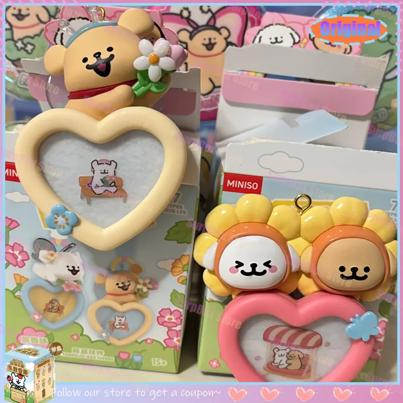 Genuine Miniso Line Puppy Garden Series Car Aromatherapy Blind Box Pendant Bag Pendant Gift For Girls' Festivals Surprise Gift 
Genuine Miniso Line Puppy Garden Series Car Aromatherapy Blind Box Pendant Bag Pendant Gift For Girls' Festivals Surprise Gift