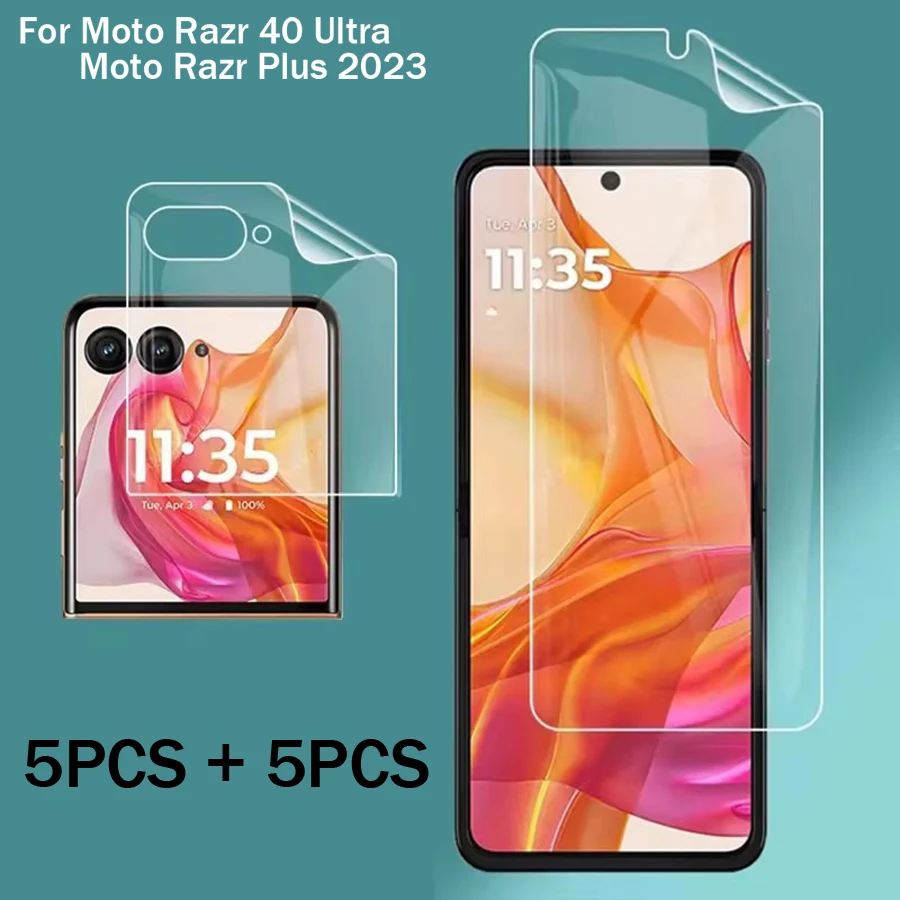 10PCS Matte Hydrogel Film for Motorola Razr Plus 2023 Screen Protector for MOTO 40 Ultra Front and Back Protective Film
10PCS Matte Hydrogel Film for Motorola Razr Plus 2023 Screen Protector for MOTO 40 Ultra Front and Back Protective Film