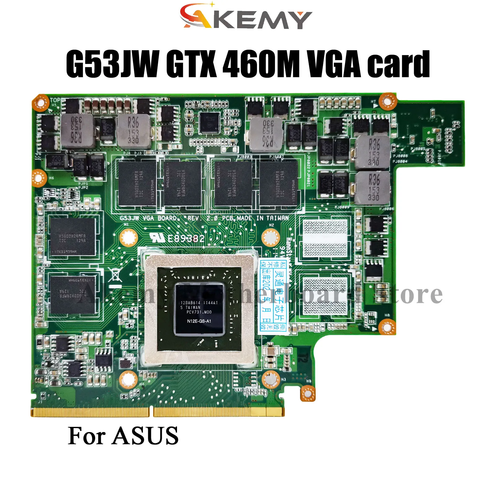 G53JW Laptop Motherboard For ASUS card GTX GTX460M G53JW VGA 460M G53XI74JW Notebook Mainboard 100% tests OK fast shipping stk
G53JW Laptop Motherboard For ASUS card GTX GTX460M G53JW VGA 460M G53XI74JW Notebook Mainboard 100% tests OK fast shipping stk