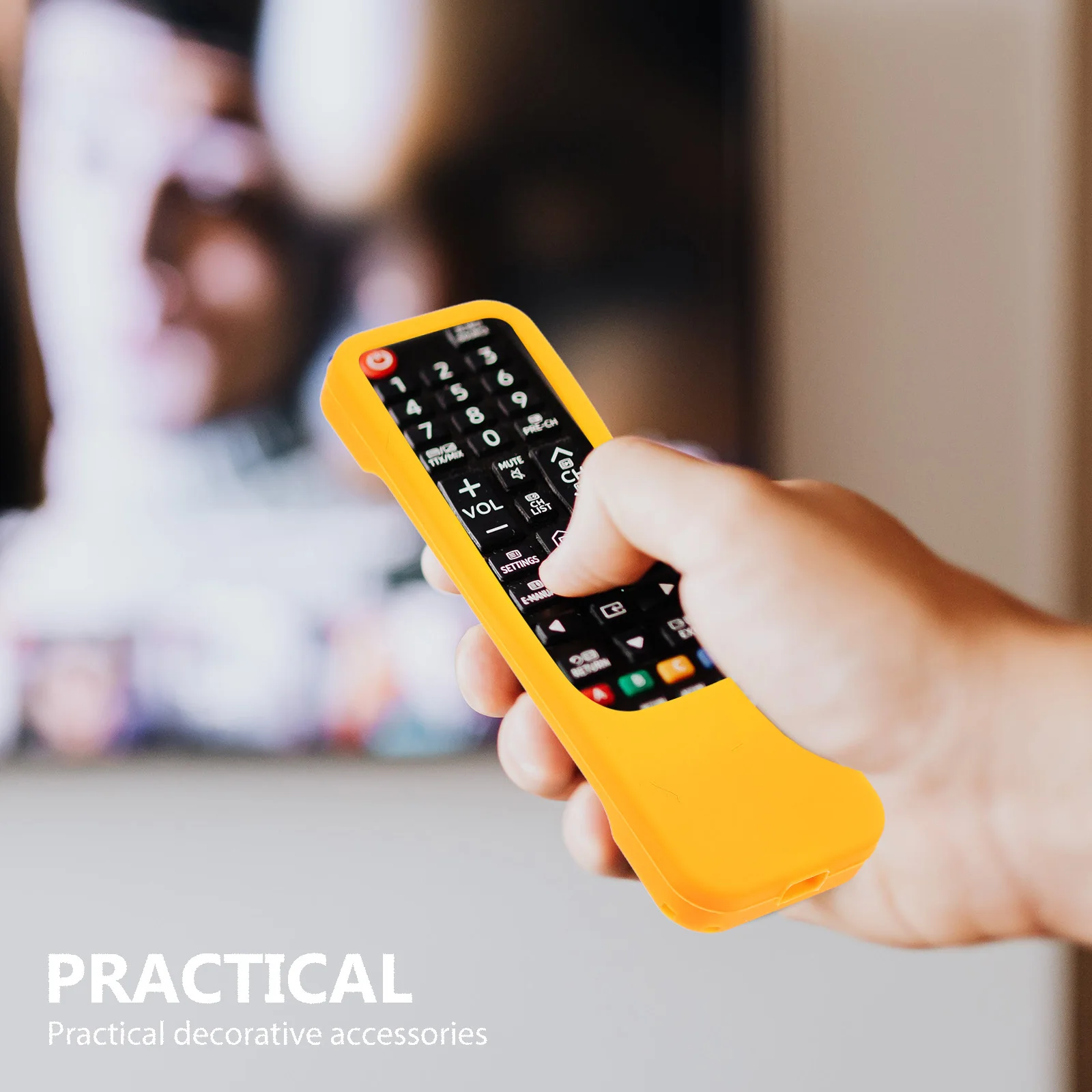 1Pcs Remote Control Protective Cover Silicone Nonslip Washable Case with Full Protection Touch Sensitive Area Reserved
1Pcs Remote Control Protective Cover Silicone Nonslip Washable Case with Full Protection Touch Sensitive Area Reserved