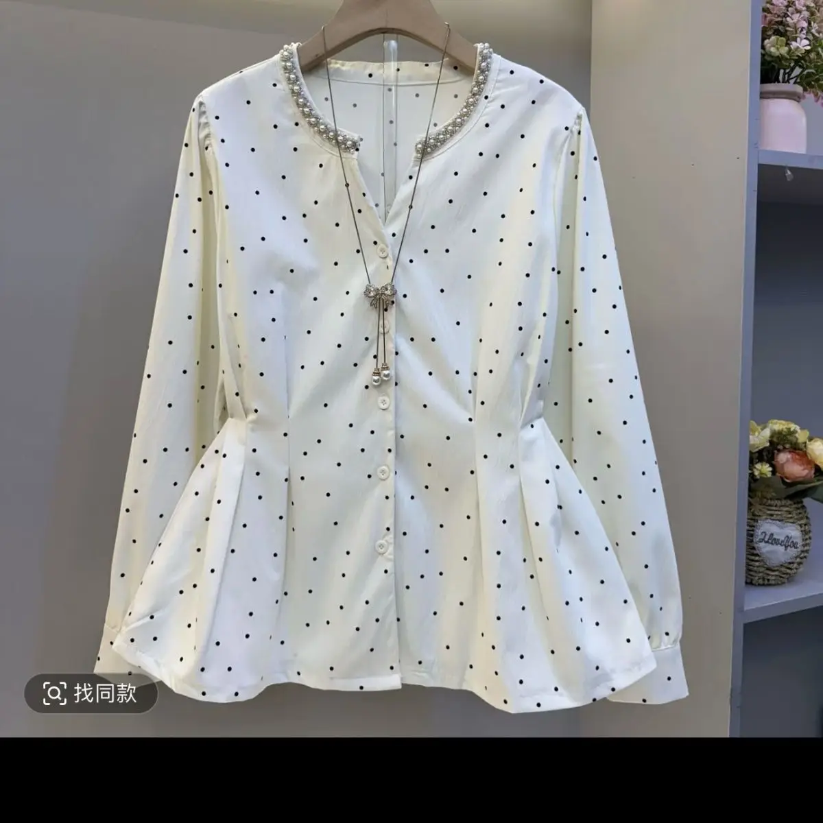Design A Stylish Polka Dot Long Sleeved Shirt For Women In The Spring And Autumn Of 2025 A New Loose Top
Design A Stylish Polka Dot Long Sleeved Shirt For Women In The Spring And Autumn Of 2025 A New Loose Top