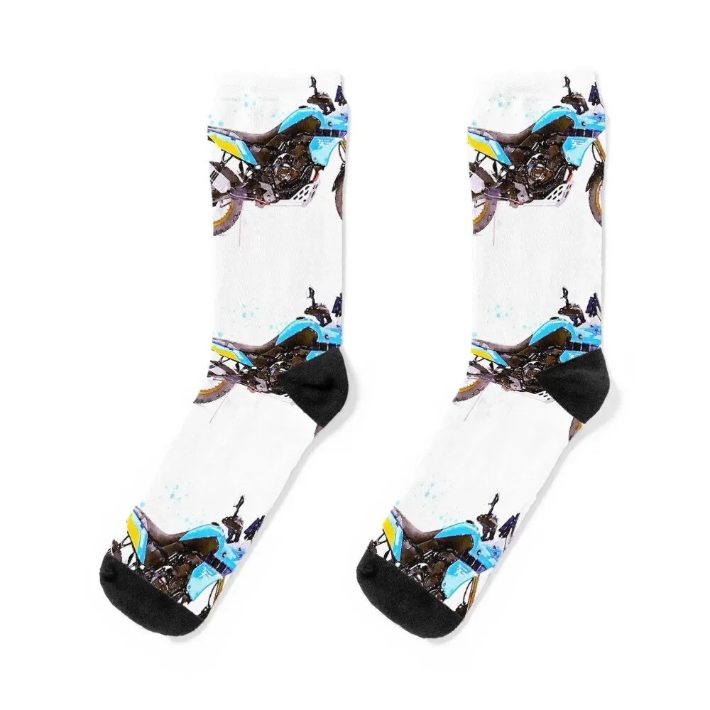 Adventure Enduro Motorcycle T700 — оригинальная акварель от Vart. Носки для спорта и отдыха, зимние подарки, счастливые носки Мужские женские
Adventure Enduro Motorcycle T700 — оригинальная акварель от Vart. Носки для спорта и отдыха, зимние подарки, счастливые носки Мужские женские