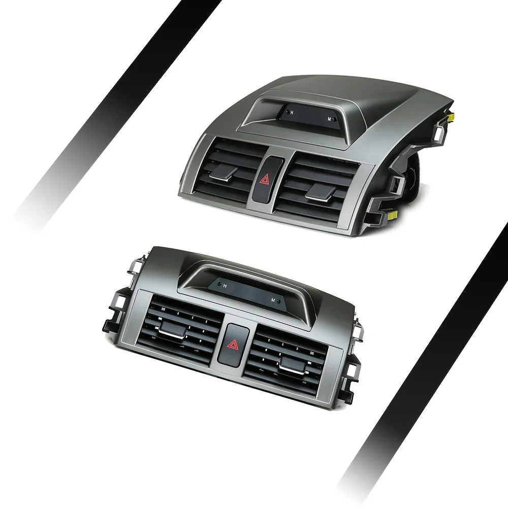 Center Dash A/C Outlet Air Vent Panel Compatible with 2009-2013 Toyota Corolla Replacement with Clock Replaces OEM 55670-02340
Center Dash A/C Outlet Air Vent Panel Compatible with 2009-2013 Toyota Corolla Replacement with Clock Replaces OEM 55670-02340