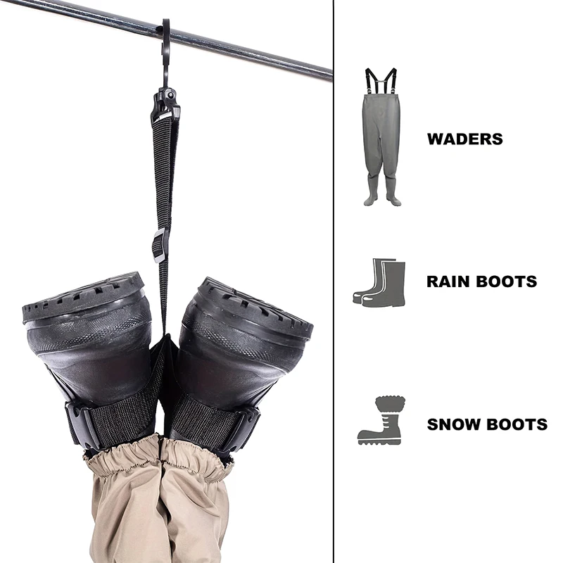 Fishing Waders Boots Lanyard Adjustable Drying Lanyard Drying Shoe Rack Boots Drying Water Shoe Rack
Fishing Waders Boots Lanyard Adjustable Drying Lanyard Drying Shoe Rack Boots Drying Water Shoe Rack
