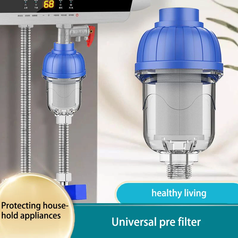 Water Scale Prevention Filter Stainless Steel Mesh Anti-limescale Purifier for Shower Faucet Washing Machine Tap Water Clear
Water Scale Prevention Filter Stainless Steel Mesh Anti-limescale Purifier for Shower Faucet Washing Machine Tap Water Clear