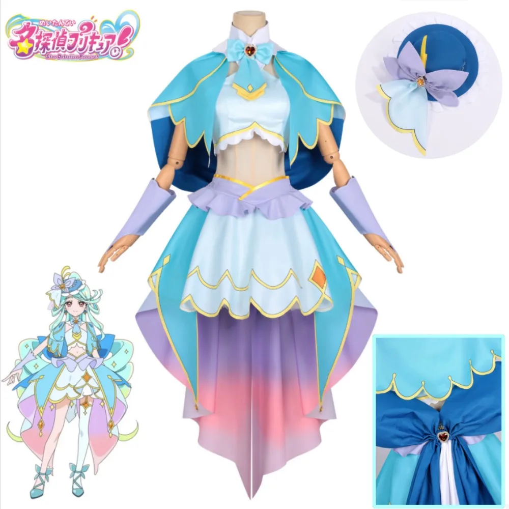 Detective Pretty Cure Haneha Claire Cosplay Full Set Blue Gorgeous Dress Adult Women Anime Halloween Comic Con Costume
Detective Pretty Cure Haneha Claire Cosplay Full Set Blue Gorgeous Dress Adult Women Anime Halloween Comic Con Costume