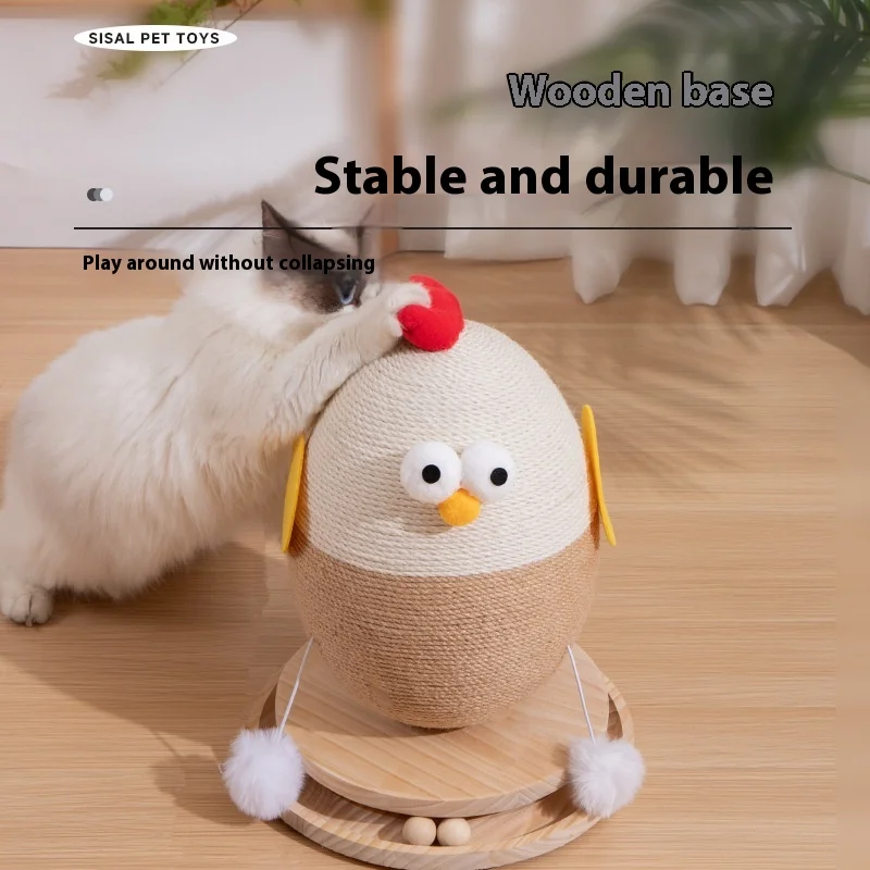 Rooster shape cat scratching board hemp rope durable pet toy climbing frame for small cats wholesale
Rooster shape cat scratching board hemp rope durable pet toy climbing frame for small cats wholesale