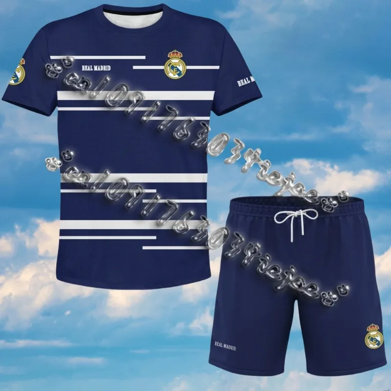 Men's Casual Sports Football Uniform round Neck Top with Fashionable Breathable Shorts Comfortable Football Suit Set
Men's Casual Sports Football Uniform round Neck Top with Fashionable Breathable Shorts Comfortable Football Suit Set