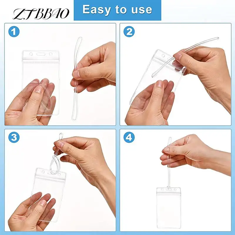 2Pcs Zip Seal Pouch Keyring Wire Cable Loop Resealable Waterproof Clear Ship Ticket Card Sleeve Luggage Cruise Tag Holder
2Pcs Zip Seal Pouch Keyring Wire Cable Loop Resealable Waterproof Clear Ship Ticket Card Sleeve Luggage Cruise Tag Holder