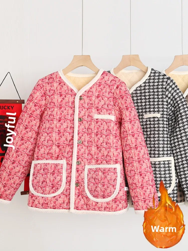 Новое зимнее хлопковое пальто Sle Small Fraance, женское теплое пальто на подкладке Fce с ket, домашнее свободное длинное хлопковое пальто све 
Новое зимнее хлопковое пальто Sle Small Fraance, женское теплое пальто на подкладке Fce с ket, домашнее свободное длинное хлопковое пальто све