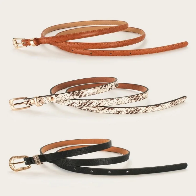 Fashion Alloy Buckle Belt Female Decoration with Dress Skirt Sweater Wind Belt Designer Belts Women High Quality 3pcs
Fashion Alloy Buckle Belt Female Decoration with Dress Skirt Sweater Wind Belt Designer Belts Women High Quality 3pcs