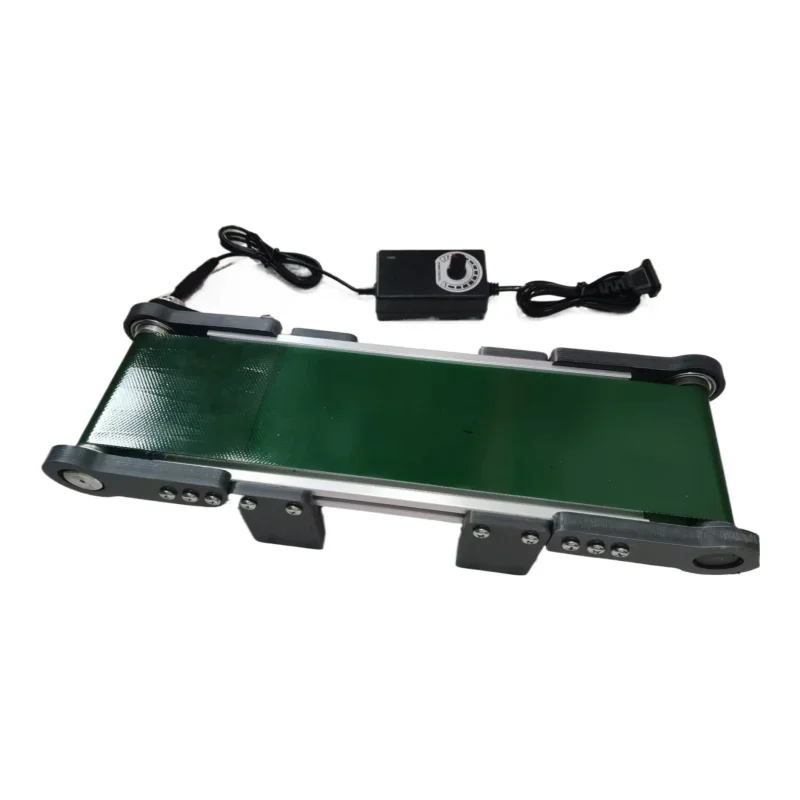 Мини-конвейерная ленточная машина с регулировкой скорости, небольшой настольный электрический конвейер 1,8–7,6 см/с, скорость ленты, трение экспериментальное устройство
Мини-конвейерная ленточная машина с регулировкой скорости, небольшой настольный электрический конвейер 1,8–7,6 см/с, скорость ленты, трение экспериментальное устройство