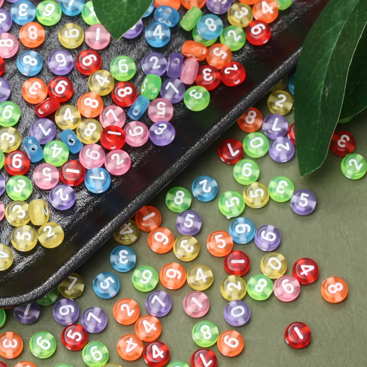 100pcs 6.5mm Round Acrylic Digital Beads Making DIY Mobile Phone Chain Necklace Bracelet Fashion Accessories Material
100pcs 6.5mm Round Acrylic Digital Beads Making DIY Mobile Phone Chain Necklace Bracelet Fashion Accessories Material