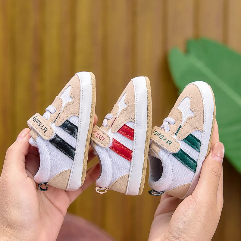Spring, Summer, Autumn, and Winter Baby Sports Shoes for Boys and Girls, Fashionable Casual Soft-Soled Walking Shoes for 0-6-12 Months Infants, Suitable for Both Outdoor and Indoor Use
Spring, Summer, Autumn, and Winter Baby Sports Shoes for Boys and Girls, Fashionable Casual Soft-Soled Walking Shoes for 0-6-12 Months Infants, Suitable for Both Outdoor and Indoor Use
