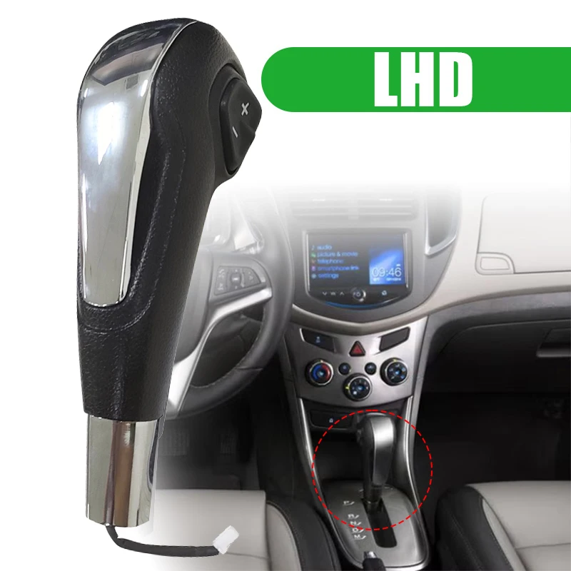 LHD Car Gear Shifter Knob Automatic Transmission Accessories 42333817 For Chevrolet Aveo 2011-2017 Trax 2014-17 Sonic 2012-2017
LHD Car Gear Shifter Knob Automatic Transmission Accessories 42333817 For Chevrolet Aveo 2011-2017 Trax 2014-17 Sonic 2012-2017