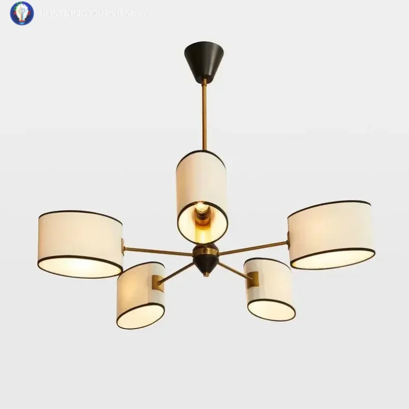 Fabric Pendant Multi Head Living Room Villa Bedroom Warm Light Simple And Creative Designer Lighting Fixtures Pendant Lights
Fabric Pendant Multi Head Living Room Villa Bedroom Warm Light Simple And Creative Designer Lighting Fixtures Pendant Lights