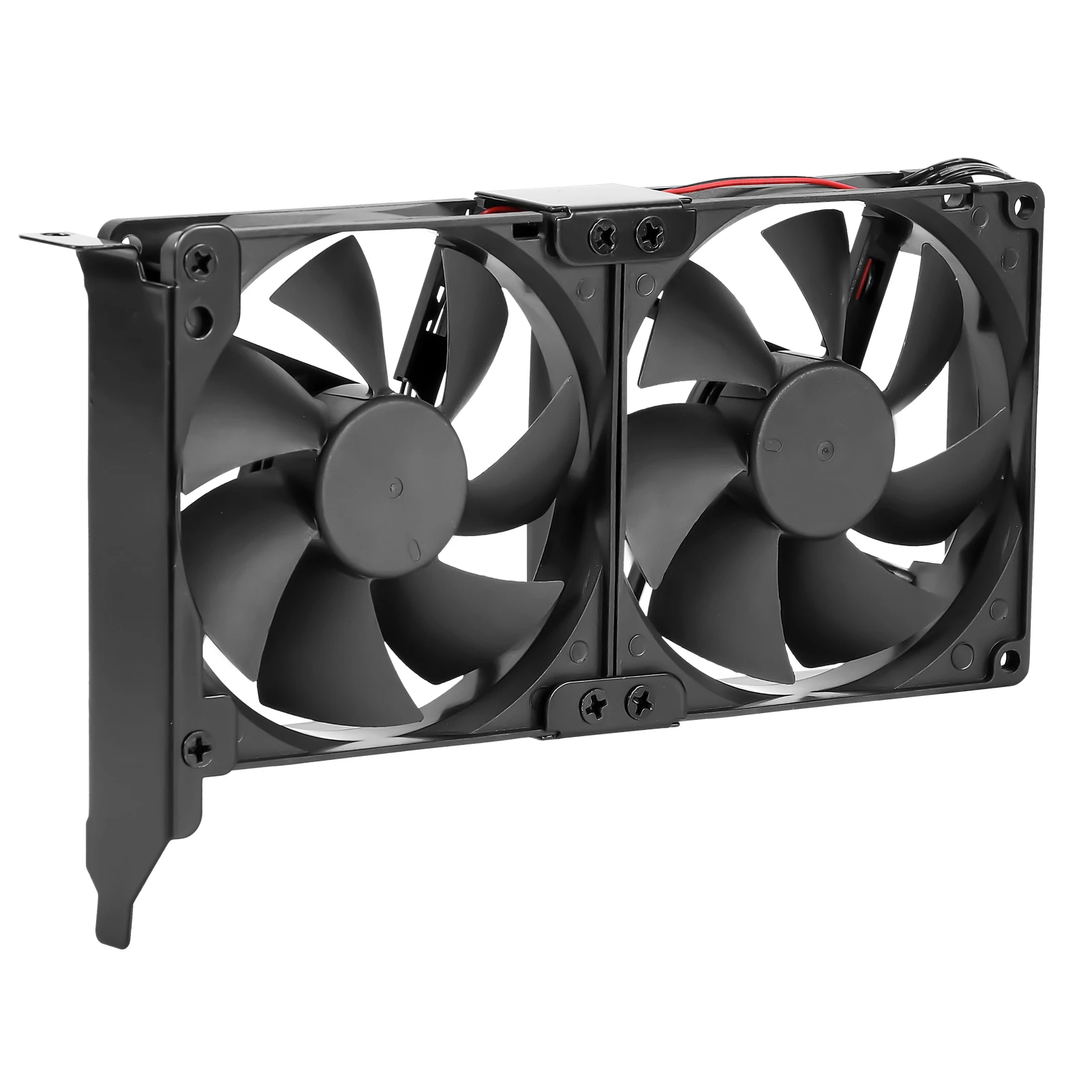 Universal VGA Cooler Dual 90mm High Speed CFM Desktop Computer Chassis PCI Graphics Video Card Double Fan Partner 9cm 92mm
Universal VGA Cooler Dual 90mm High Speed CFM Desktop Computer Chassis PCI Graphics Video Card Double Fan Partner 9cm 92mm