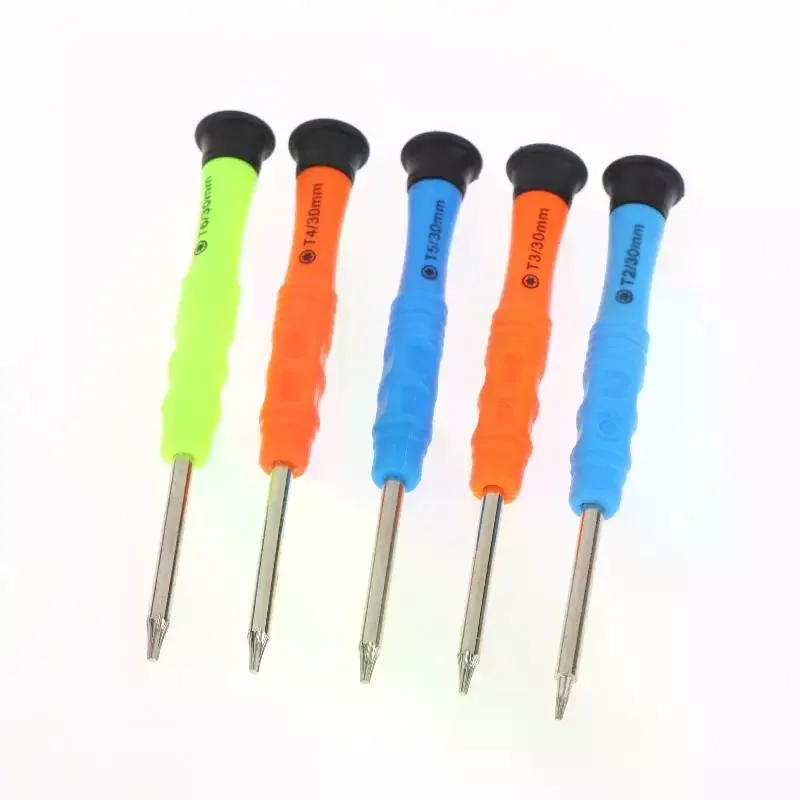 DIY Mobile Phone Hand Repair Tools Kit 1/3Sets Torx Screwdriver T2 T3 T4 T5 Star Bit
DIY Mobile Phone Hand Repair Tools Kit 1/3Sets Torx Screwdriver T2 T3 T4 T5 Star Bit