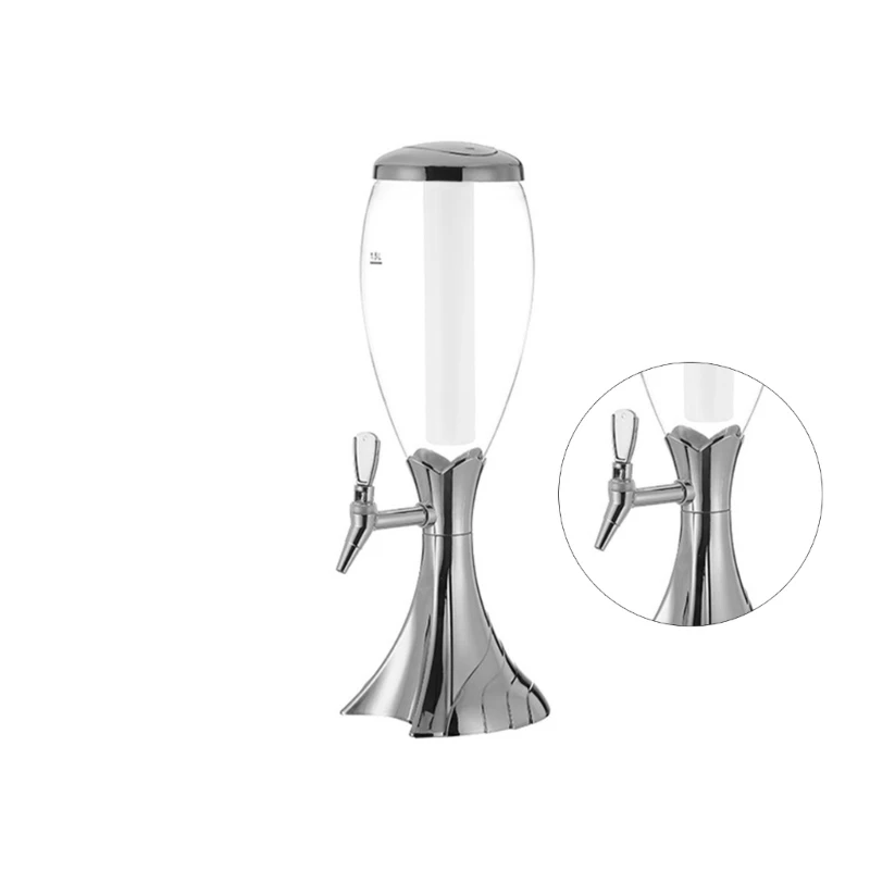 Glowing Drink Dispenser with Tap Beer Tower Versatile Drinks Dispenser for Bar Drop shipping
Glowing Drink Dispenser with Tap Beer Tower Versatile Drinks Dispenser for Bar Drop shipping