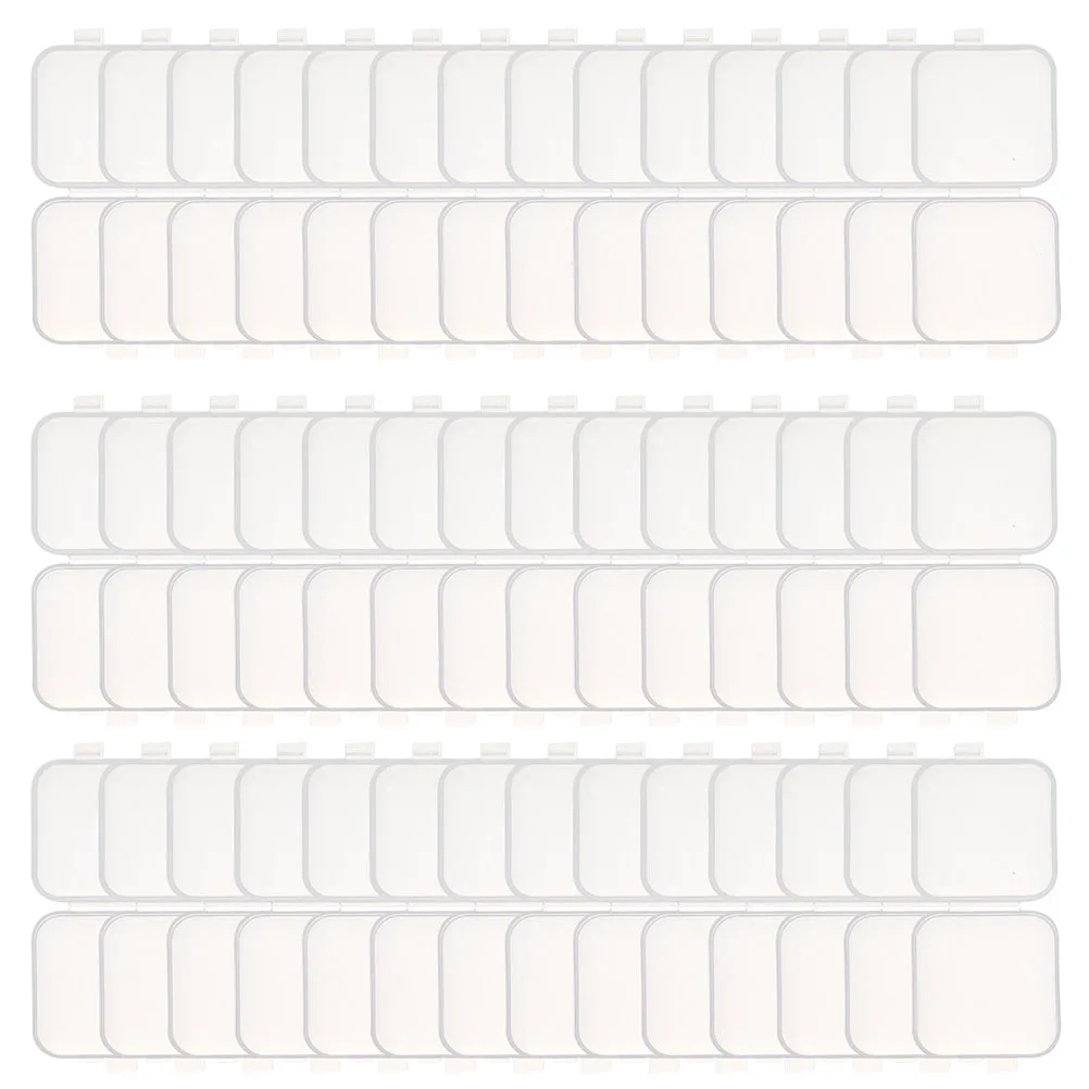 100 Pcs Mini Storage Boxes Small Organizer Plastic Jewelry Containers Clear Lid Snap Joint Lightweight Practical Use Storage
100 Pcs Mini Storage Boxes Small Organizer Plastic Jewelry Containers Clear Lid Snap Joint Lightweight Practical Use Storage