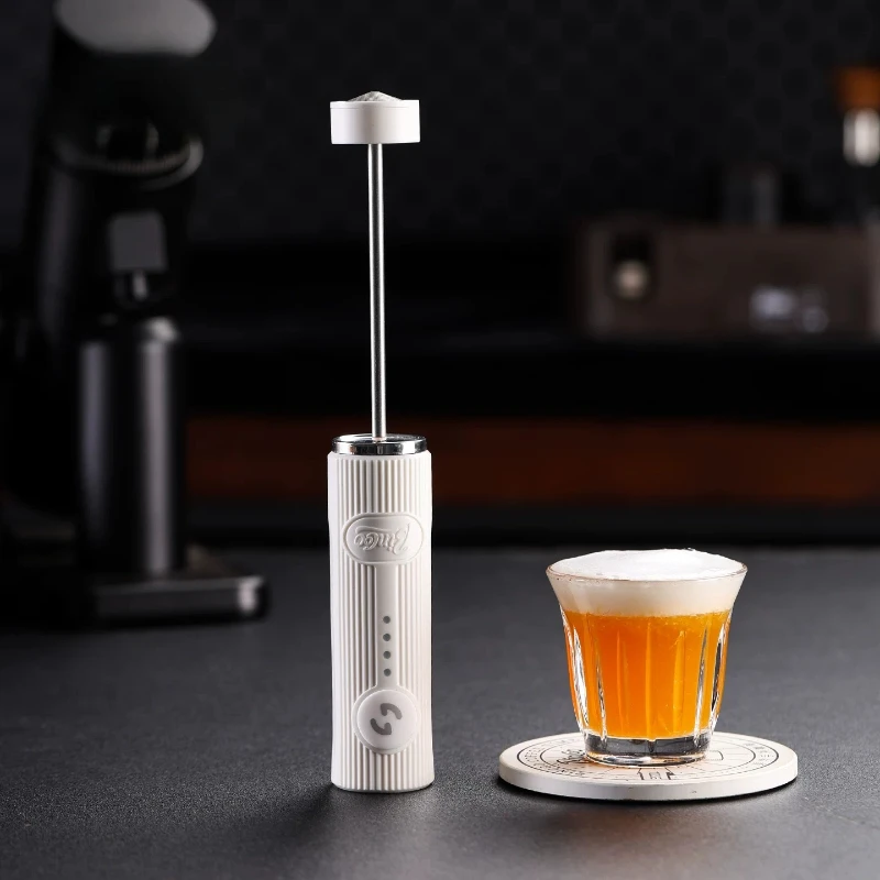 Handheld Milk Frother Electric Whisk with Vortex Blade Low-Noise Dustproof Rechargeable for Home Coffee Making
Handheld Milk Frother Electric Whisk with Vortex Blade Low-Noise Dustproof Rechargeable for Home Coffee Making
