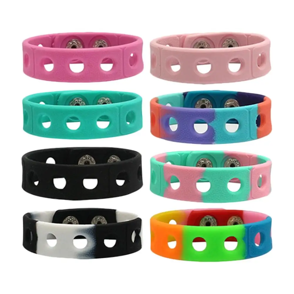 8 Pcs Silicone Bracelets Wristb s Hole Decorative Elastic Multi function Festival Unisex Stretch Skin friendly Bracelet B
8 Pcs Silicone Bracelets Wristb s Hole Decorative Elastic Multi function Festival Unisex Stretch Skin friendly Bracelet B