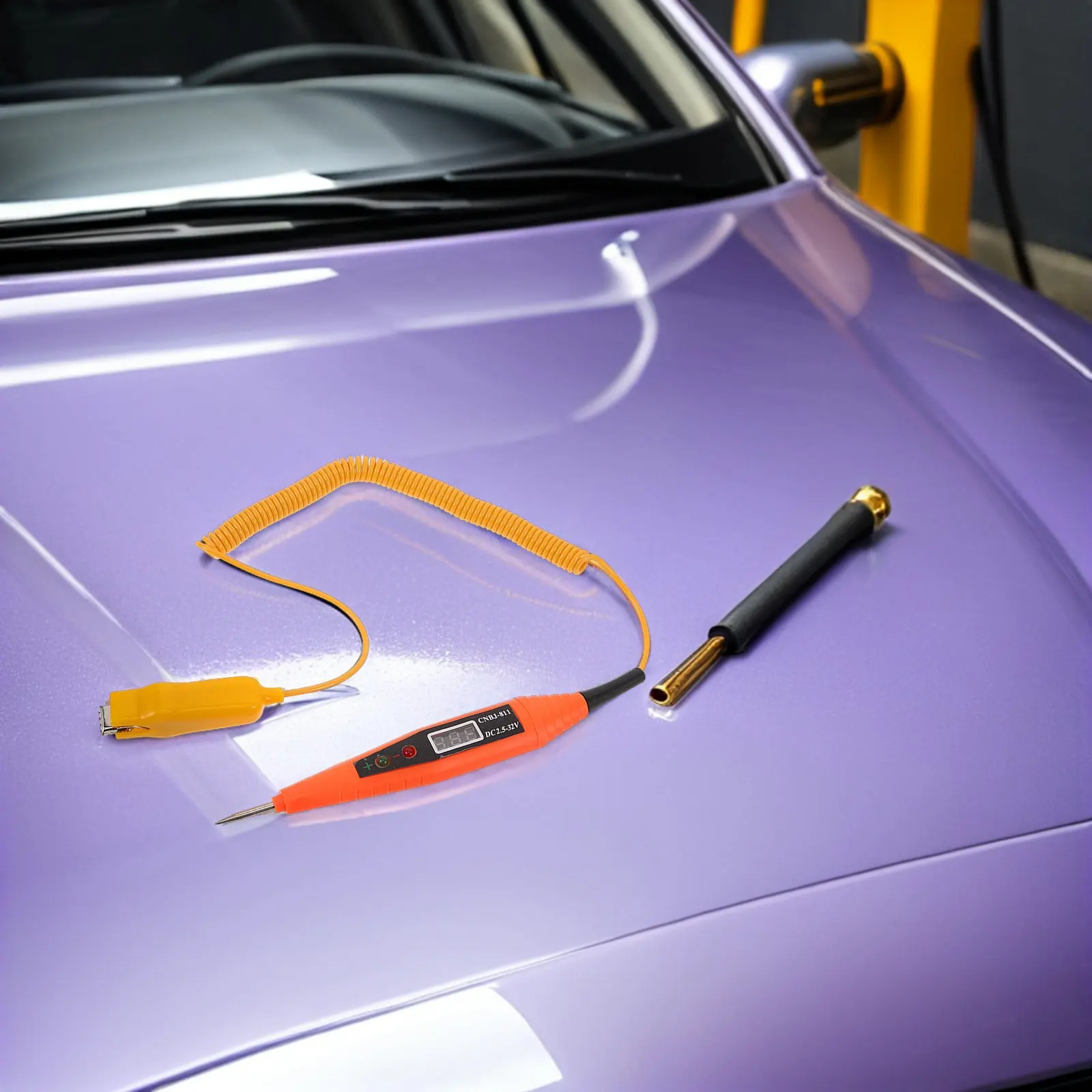 Digital Voltage Tester Automotive Circuit Testing Pen LCD Display Electrical Diagnostic Tool Auto Fuse Battery Car Electrical
Digital Voltage Tester Automotive Circuit Testing Pen LCD Display Electrical Diagnostic Tool Auto Fuse Battery Car Electrical
