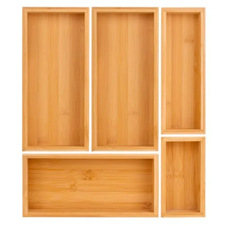 bamboo drawer organizer Set, expandable drawer dividers, wooden storage organizers, drawer organizers for kitchen, bathroom, fl
bamboo drawer organizer Set, expandable drawer dividers, wooden storage organizers, drawer organizers for kitchen, bathroom, fl