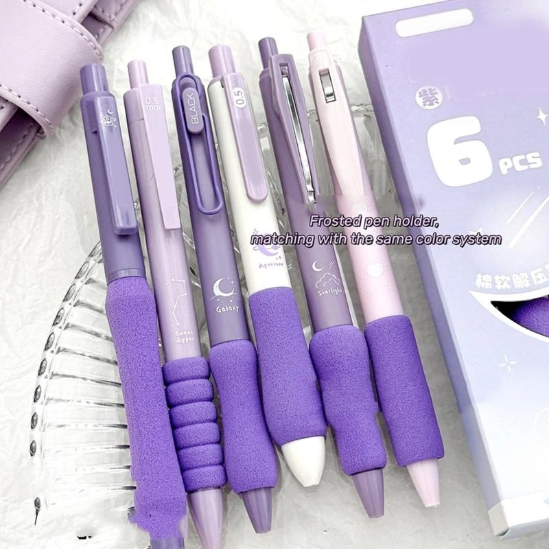 6Pcs Gel Pen 0.5MM Tip Quick Dry Retractable Gel Pen School Office Supplies for Adult Student Writing Journaling K1KF
6Pcs Gel Pen 0.5MM Tip Quick Dry Retractable Gel Pen School Office Supplies for Adult Student Writing Journaling K1KF