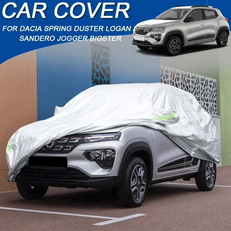 Single Layer Waterproof Car Cover For DACIA BIGSTER DUSTER JOGGER LOGAN SANDERO SPRING Sunshade Anti-UV Dust Auto Accessory
Single Layer Waterproof Car Cover For DACIA BIGSTER DUSTER JOGGER LOGAN SANDERO SPRING Sunshade Anti-UV Dust Auto Accessory