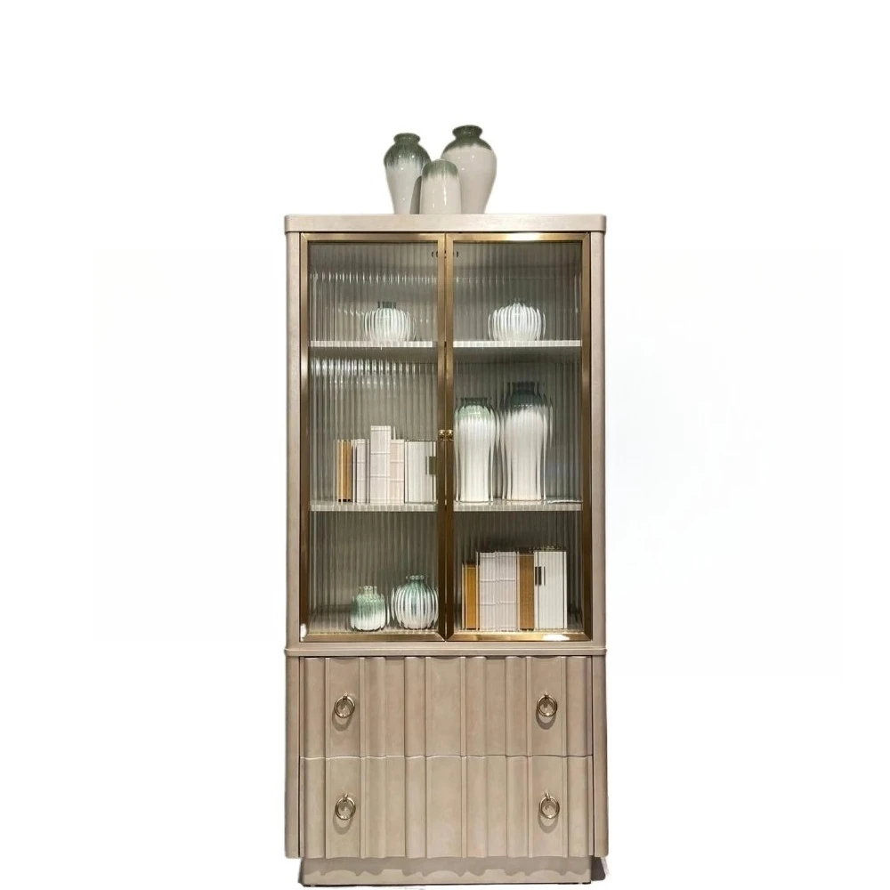 Solid wood wine cabinet retro living room wall display cabinet modern simple display cabinet
Solid wood wine cabinet retro living room wall display cabinet modern simple display cabinet