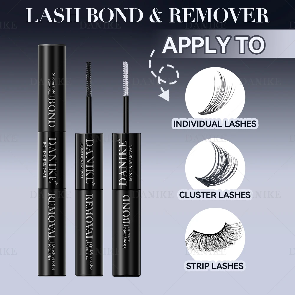 DANIKE 2 in 1 Individual Clusters Lash Bond Glue & Remover Waterproof DIY Eyelash Glue Fast Remove Eyelash Remover Makeup Tools
DANIKE 2 in 1 Individual Clusters Lash Bond Glue & Remover Waterproof DIY Eyelash Glue Fast Remove Eyelash Remover Makeup Tools