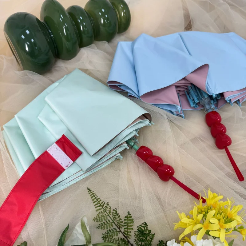 Sun protection 70% off manual umbrella8Bone21Plain-colored umbrella Silicone strap heart-shaped handle sun umbrella
Sun protection 70% off manual umbrella8Bone21Plain-colored umbrella Silicone strap heart-shaped handle sun umbrella