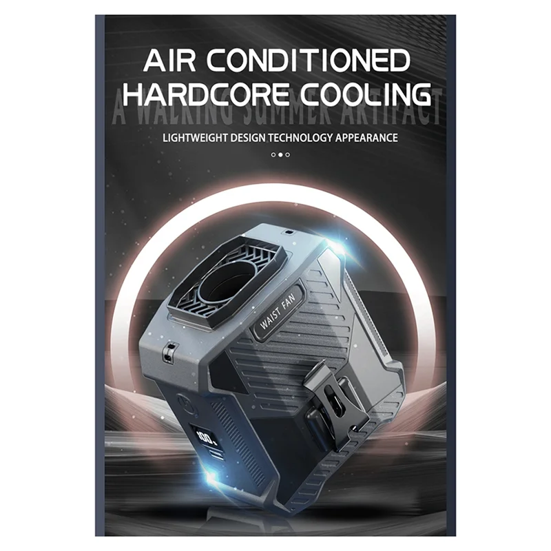【B89E】Waist Mounted Fan USB Charging Neck Mounted Digital Display Fan Small Whirlwind Waist Mounted 5 Speed High Speed Fan
【B89E】Waist Mounted Fan USB Charging Neck Mounted Digital Display Fan Small Whirlwind Waist Mounted 5 Speed High Speed Fan