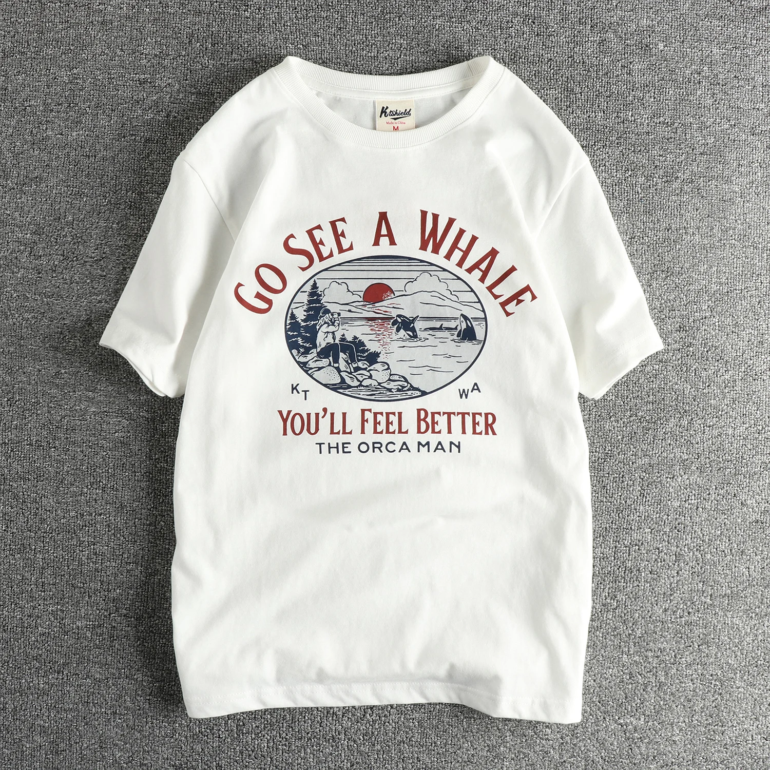Summer New American Retro Short-sleeved O-neck Letter Printed T-shirt Men's Fashion Simple 100% Cotton Washed Casual Sport Tops
Summer New American Retro Short-sleeved O-neck Letter Printed T-shirt Men's Fashion Simple 100% Cotton Washed Casual Sport Tops
