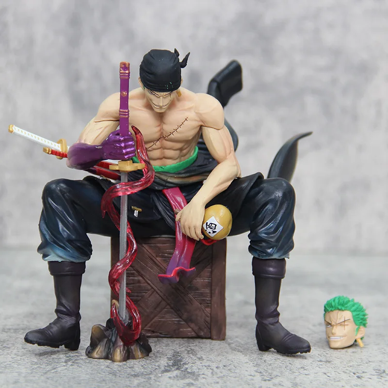 One Piece 15cm Bt Sitting Posture Sauron Pop Double-Headed Interchangeable Statue Desktop Ornaments Around Hand-Made Model Gifts
One Piece 15cm Bt Sitting Posture Sauron Pop Double-Headed Interchangeable Statue Desktop Ornaments Around Hand-Made Model Gifts